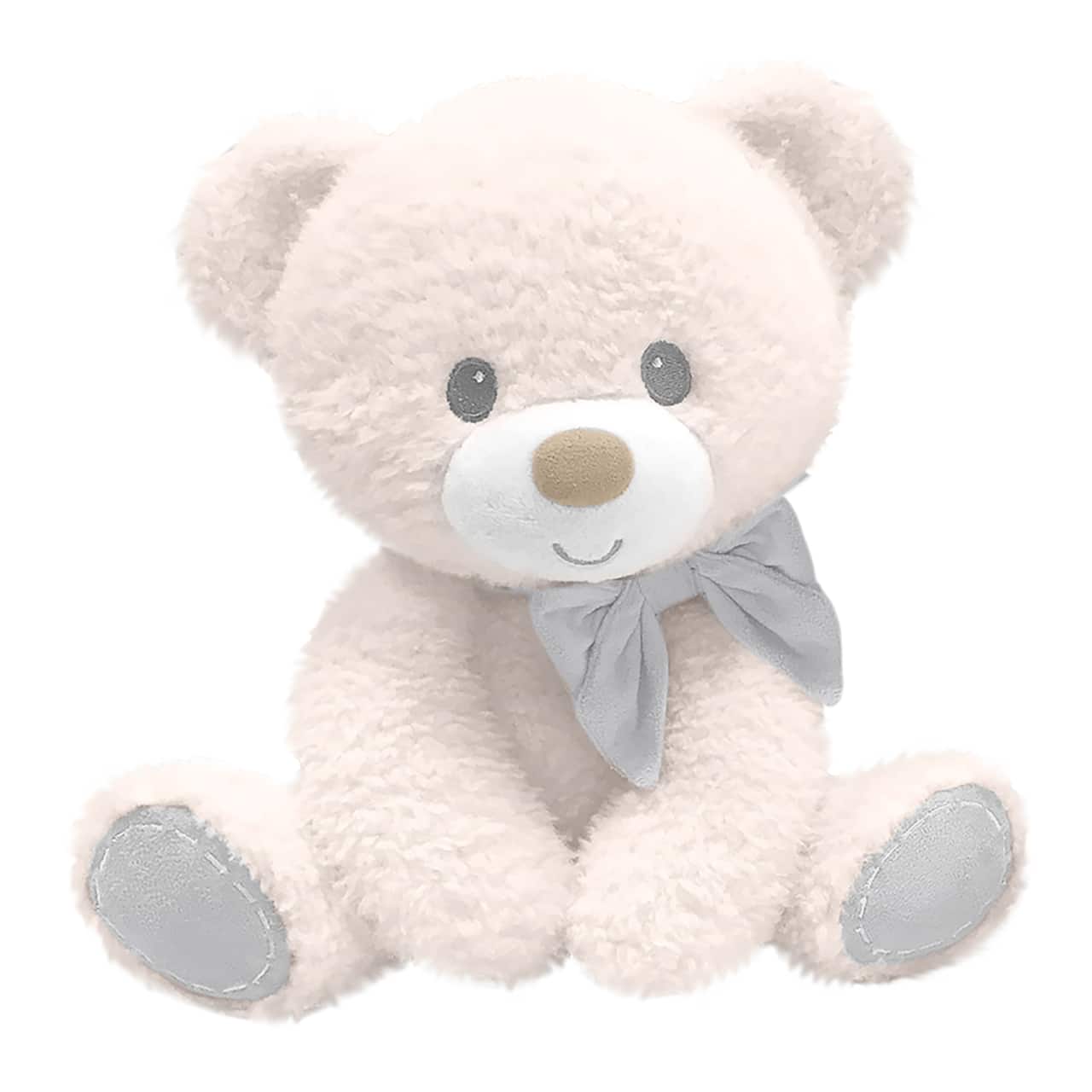 First and Main Ivory Tumbles Bear Plush Stuffed Animal